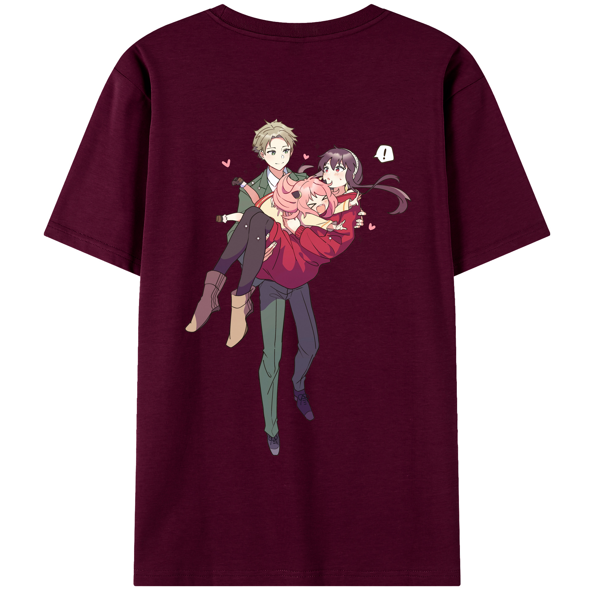 （画像用） SPY×FAMILY间谍家家酒 レディース半袖Tシャツ(バックプリント)